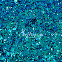 Atlantis Metallic Chunky Glitter - Blue Glitter Atlantis Metallic Chunky Glitter - Blue Glitter