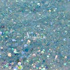 Glacier Iridescent Chunky Glitter - Blue Glitter Glacier Iridescent Chunky Glitter - Blue Glitter