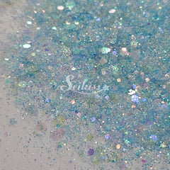 Glacier Iridescent Chunky Glitter - Blue Glitter Glacier Iridescent Chunky Glitter - Blue Glitter