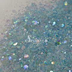 Glacier Iridescent Chunky Glitter - Blue Glitter Glacier Iridescent Chunky Glitter - Blue Glitter