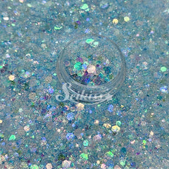 Glacier Iridescent Chunky Glitter - Blue Glitter Glacier Iridescent Chunky Glitter - Blue Glitter