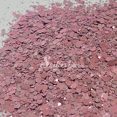 Rose Gold Metallic Chunky Glitter - Pink Glitter Rose Gold Metallic Chunky Glitter - Pink Glitter