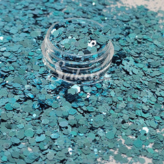 Pacific Blue Metallic Chunky Glitter - Blue Glitter / Aqua Glitter Pacific Blue Metallic Chunky Glitter - Blue Glitter / Aqua Glitter