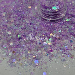 Lilac Iridescent Chunky Glitter - Purple Glitter Lilac Iridescent Chunky Glitter - Purple Glitter