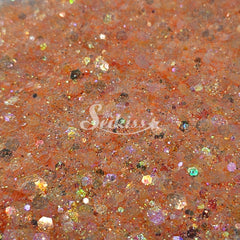 Clementine Iridescent Chunky Glitter - Orange Glitter Clementine Iridescent Chunky Glitter - Orange Glitter