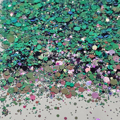 Fairy Chameleon Chunky Glitter - Green Glitter / Purple Glitter Fairy Chameleon Chunky Glitter - Green Glitter / Purple Glitter