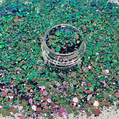 Fairy Chameleon Chunky Glitter - Green Glitter / Purple Glitter Fairy Chameleon Chunky Glitter - Green Glitter / Purple Glitter