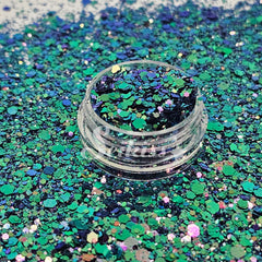 Fairy Chameleon Chunky Glitter - Green Glitter / Purple Glitter Fairy Chameleon Chunky Glitter - Green Glitter / Purple Glitter