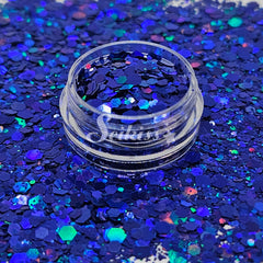 Kingdom Galaxy™ Holographic Chunky Glitter - Blue Glitter Kingdom Galaxy™ Holographic Chunky Glitter - Blue Glitter