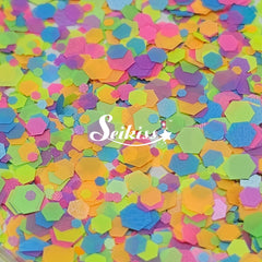 Funfetti Chunky Glitter - Multicolor Glitter Funfetti Chunky Glitter - Multicolor Glitter