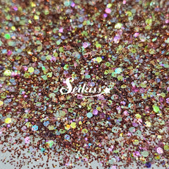 Rusty Planet Holographic Small Glitter - Brown Glitter Rusty Planet Holographic Small Glitter - Brown Glitter