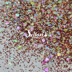 Rusty Planet Holographic Small Glitter - Brown Glitter Rusty Planet Holographic Small Glitter - Brown Glitter
