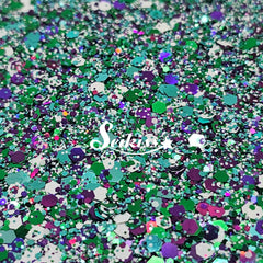 Cyber City Holographic Chunky Glitter - Multicolor Glitter Cyber City Holographic Chunky Glitter - Multicolor Glitter