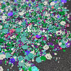 Cyber City Holographic Chunky Glitter - Multicolor Glitter Cyber City Holographic Chunky Glitter - Multicolor Glitter