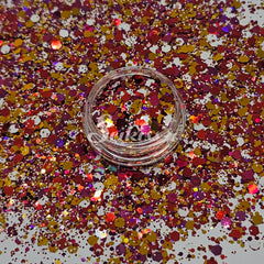 Electric City Holographic Chunky Glitter - Multicolor Glitter Electric City Holographic Chunky Glitter - Multicolor Glitter