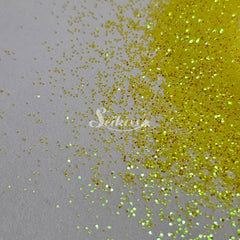 Lemonade Iridescent Fine Glitter - Yellow Glitter Lemonade Iridescent Fine Glitter - Yellow Glitter
