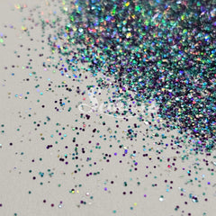Cosmic Dust Holographic Fine Glitter - Silver Glitter Cosmic Dust Holographic Fine Glitter - Silver Glitter