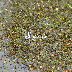 Gold Sand Holographic Fine Glitter - Gold Glitter Gold Sand Holographic Fine Glitter - Gold Glitter