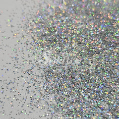Stars Crossed Galaxy Holographic Fine Glitter - Silver Glitter Stars Crossed Galaxy Holographic Fine Glitter - Silver Glitter