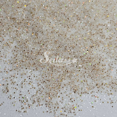 Destin Beach Holographic Fine Glitter - White Glitter / Gold Glitter Destin Beach Holographic Fine Glitter - White Glitter / Gold Glitter