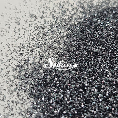 Asphalt Metallic Fine Glitter - Black Glitter Asphalt Metallic Fine Glitter - Black Glitter