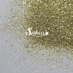 Pale Gold Metallic Fine Glitter - Gold Glitter Pale Gold Metallic Fine Glitter - Gold Glitter