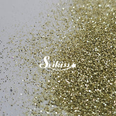 Pale Gold Metallic Fine Glitter - Gold Glitter Pale Gold Metallic Fine Glitter - Gold Glitter