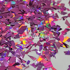 Mulberry Laser Holographic Flakes Glitter - Purple Glitter Mulberry Laser Holographic Flakes Glitter - Purple Glitter