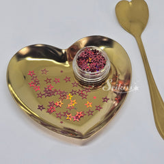 Heart Tray and Spoon Set for Craft - GOLD or SILVER Heart Tray and Spoon Set for Craft - GOLD or SILVER