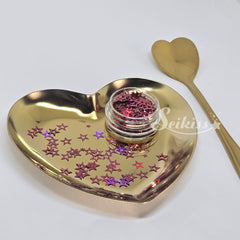 Heart Tray and Spoon Set for Craft - GOLD or SILVER Heart Tray and Spoon Set for Craft - GOLD or SILVER