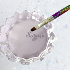 Flower Palette for Glitter, Nails, Rhinestones - Clear Flower Palette for Glitter, Nails, Rhinestones - Clear