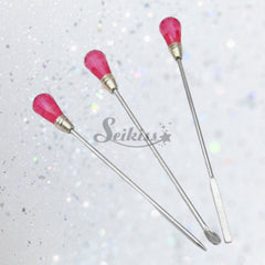 Glitter Stirring Rod Tools (Set of 3) for Resin, Nails, Mica, Craft and More Glitter Stirring Rod Tools (Set of 3) for Resin, Nails, Mica, Craft and More