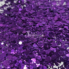 Purple Grape Metallic Chunky Glitter - Purple Glitter Purple Grape Metallic Chunky Glitter - Purple Glitter