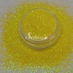 Lemonade Iridescent Fine Glitter - Yellow Glitter Lemonade Iridescent Fine Glitter - Yellow Glitter