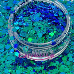 From The Sea Chameleon Chunky Glitter - Blue Glitter / Green Glitter From The Sea Chameleon Chunky Glitter - Blue Glitter / Green Glitter