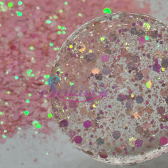 Blush Metallic Chunky Glitter - Pink Glitter Blush Metallic Chunky Glitter - Pink Glitter