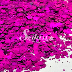 Berry Magenta Metallic Chunky Glitter - Purple Glitter Berry Magenta Metallic Chunky Glitter - Purple Glitter