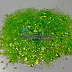 Gamma Iridescent Chunky Glitter - Green Glitter Gamma Iridescent Chunky Glitter - Green Glitter