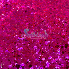 Electric Pink Metallic Chunky Glitter - Pink Glitter Electric Pink Metallic Chunky Glitter - Pink Glitter