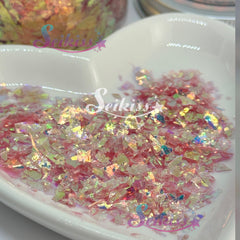 Sunrise Flakes Glitter - Orange Glitter Sunrise Flakes Glitter - Orange Glitter