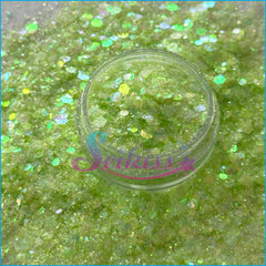 Pistachios Iridescent Chunky Glitter - Green Glitter Pistachios Iridescent Chunky Glitter - Green Glitter