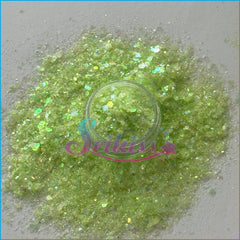 Pistachios Iridescent Chunky Glitter - Green Glitter Pistachios Iridescent Chunky Glitter - Green Glitter