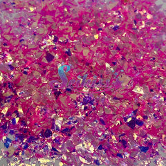 Hot Pink Flakes Glitter - Pink Glitter Hot Pink Flakes Glitter - Pink Glitter