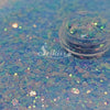 Cindy at Midnight Iridescent Chunky Glitter - Blue Glitter Cindy at Midnight Iridescent Chunky Glitter - Blue Glitter