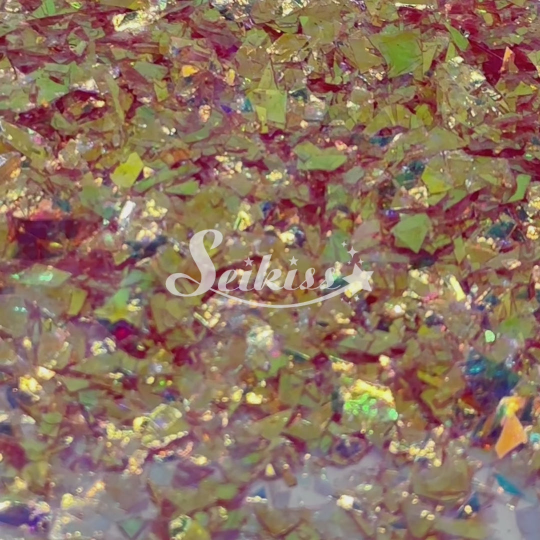 Sunrise Flakes Glitter - Orange Glitter Sunrise Flakes Glitter - Orange Glitter