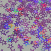 Purple Retro Stars Shape Glitter - Purple Glitter Purple Retro Stars Shape Glitter - Purple Glitter