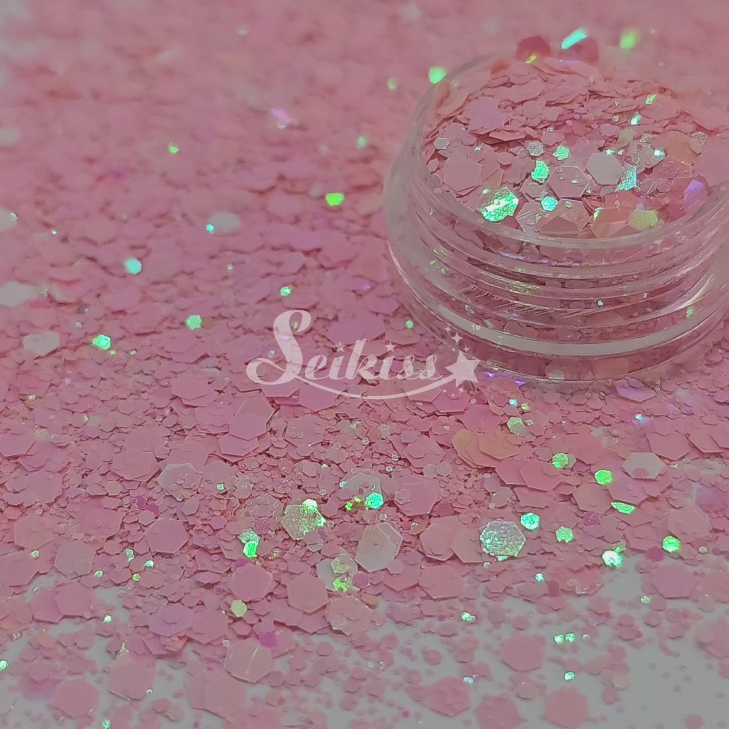 Blush Metallic Chunky Glitter - Pink Glitter Blush Metallic Chunky Glitter - Pink Glitter