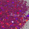 Seikiss™ Galaxy Holographic Chunky Glitter - Pink Glitter Seikiss™ Galaxy Holographic Chunky Glitter - Pink Glitter