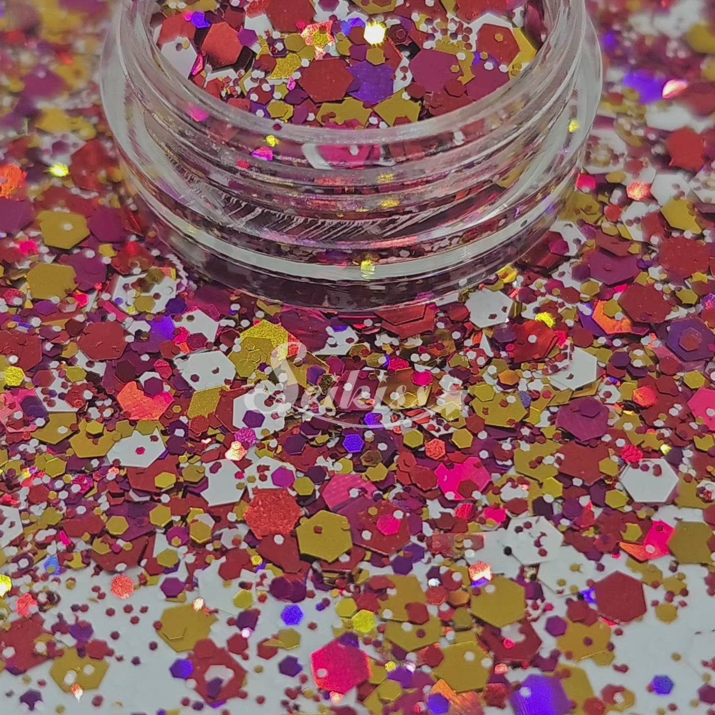 Electric City Holographic Chunky Glitter - Multicolor Glitter Electric City Holographic Chunky Glitter - Multicolor Glitter
