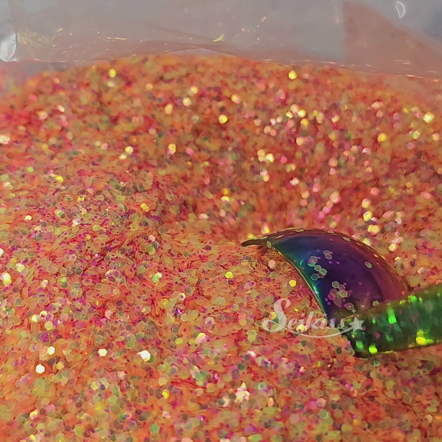 Summer Metallic Small Glitter - Orange Glitter Summer Metallic Small Glitter - Orange Glitter